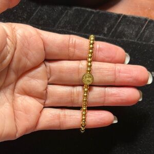 Elegant Gold Beaded Bracelet